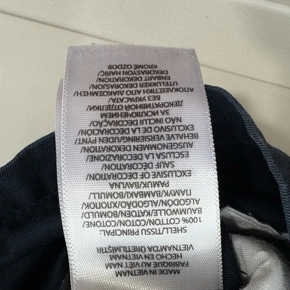 Polo Ralph Lauren Women’s Logo Chino Shorts Navy/White Size 2 - Picture 3 of 6